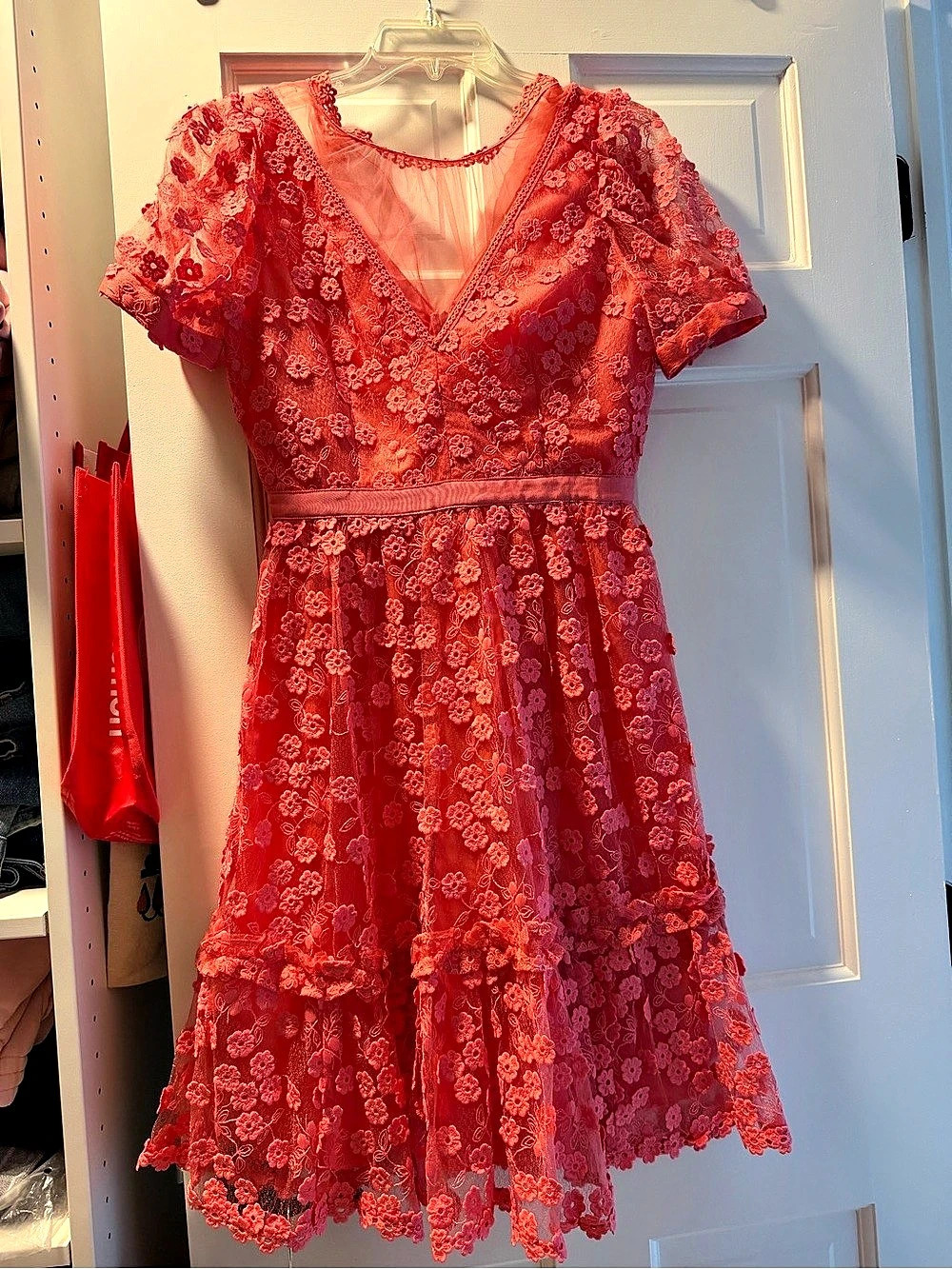 French Connection Floral Lace Dress